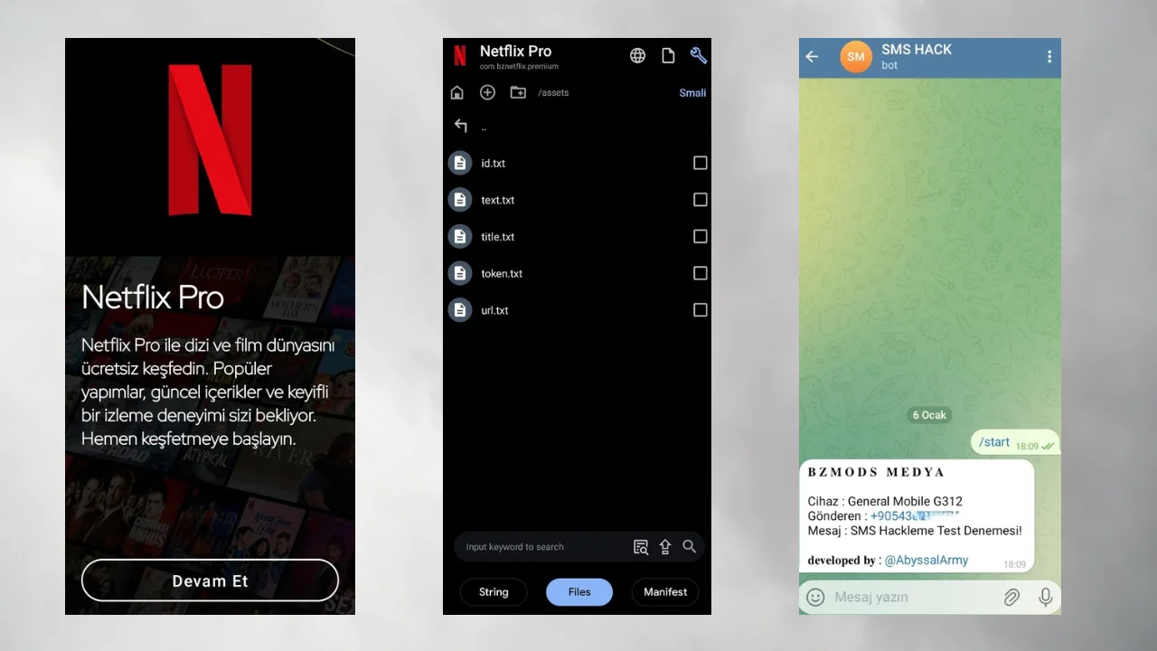 Android SMS (Mesaj) Hackleme